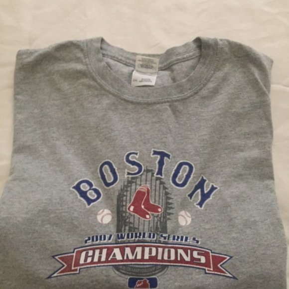 Boston Red Sox 2007 World Series Championship T Shirt Men's XXL - Picture 7 of 7